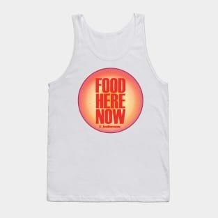 Food Here Now Logo Tank Top